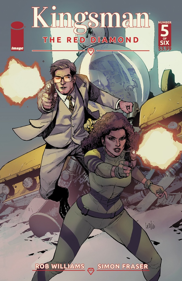 Kingsman: The Red Diamond #5 cover