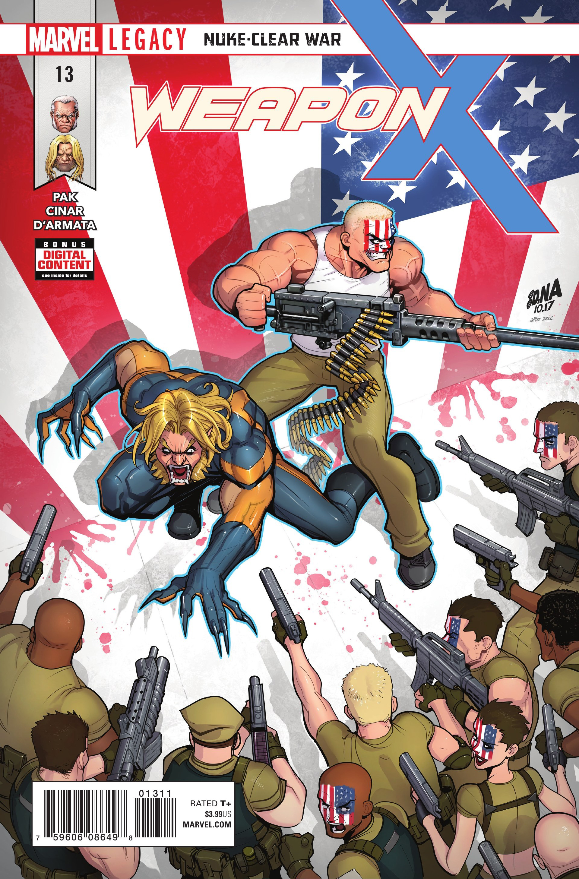 Weapon X #13 cover