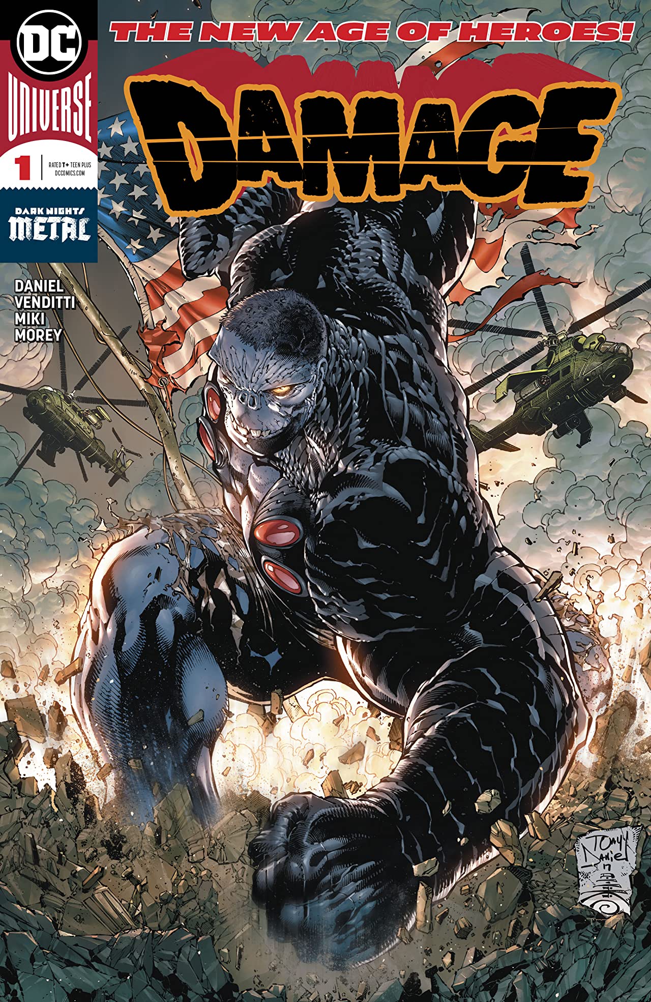 Damage #1 cover
