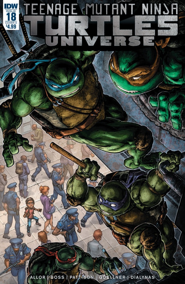 Teenage Mutant Ninja Turtles Universe #18 cover