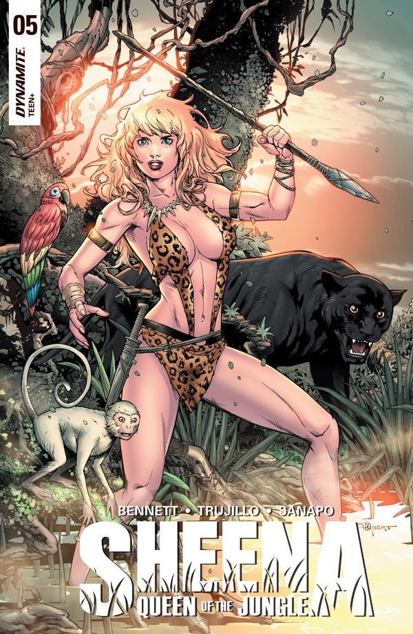 Sheena Queen of the Jungle #5 cover
