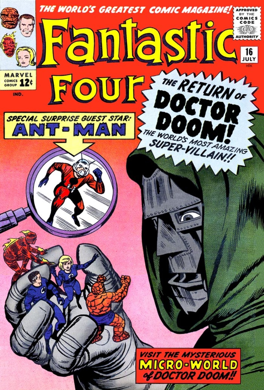 Fantastic Four #16 cover