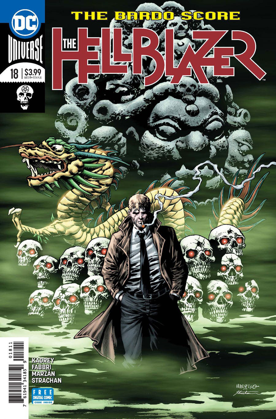 Hellblazer #18 cover
