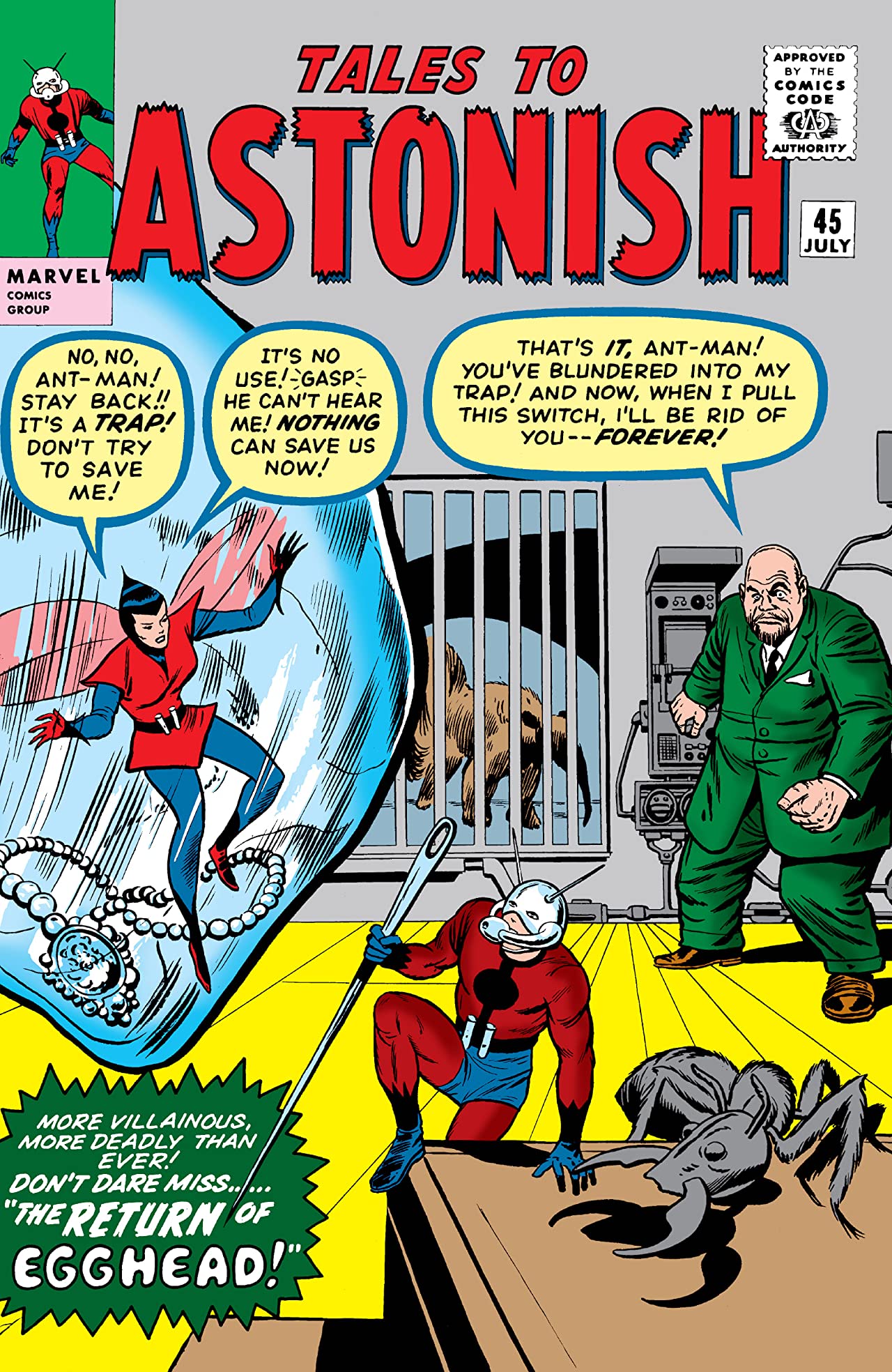 Tales to Astonish #45 cover