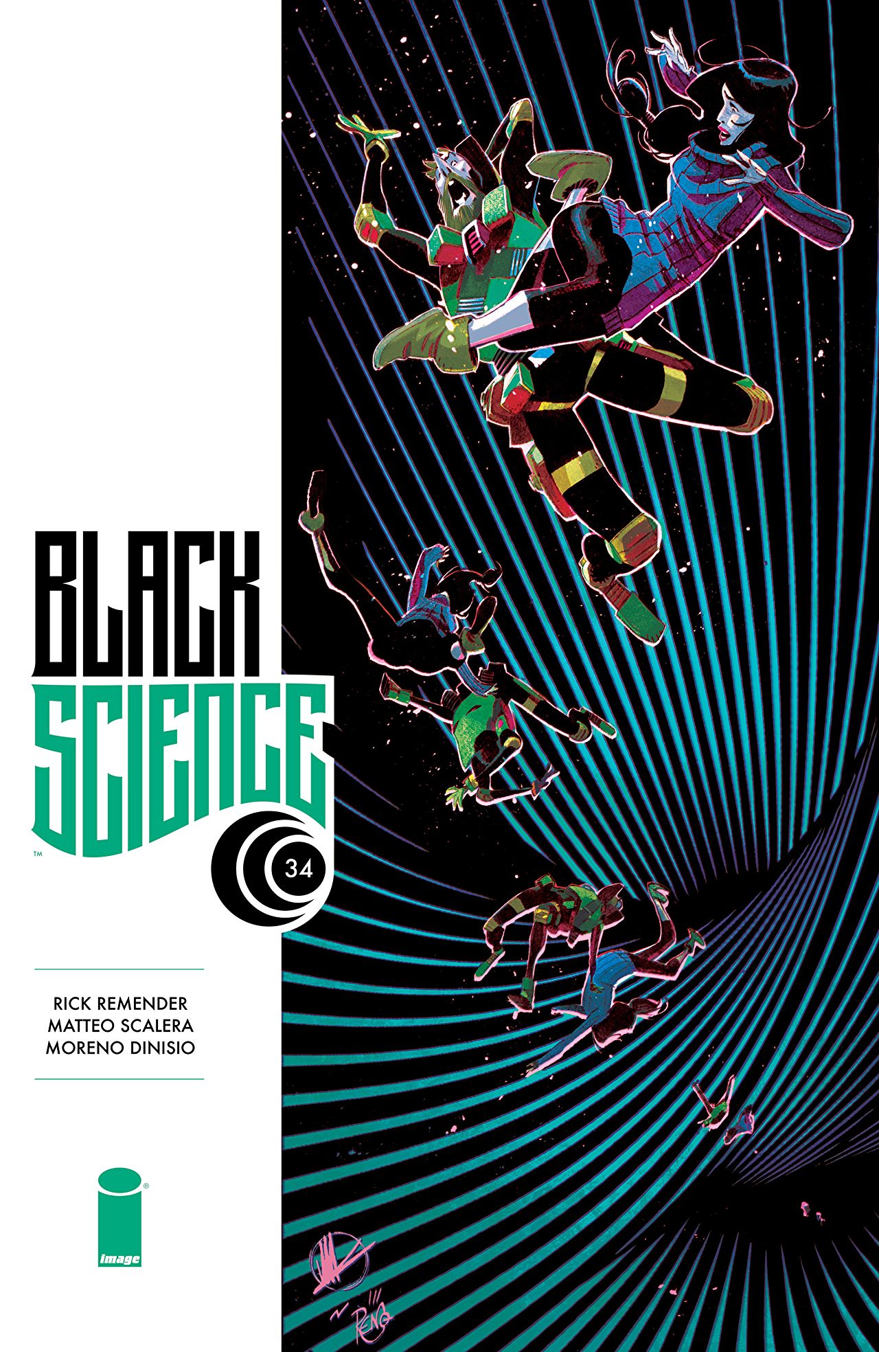 Black Science #34 cover