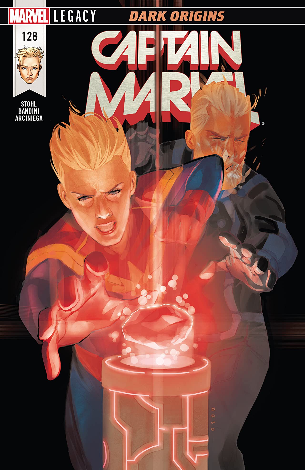 Captain Marvel #128 cover
