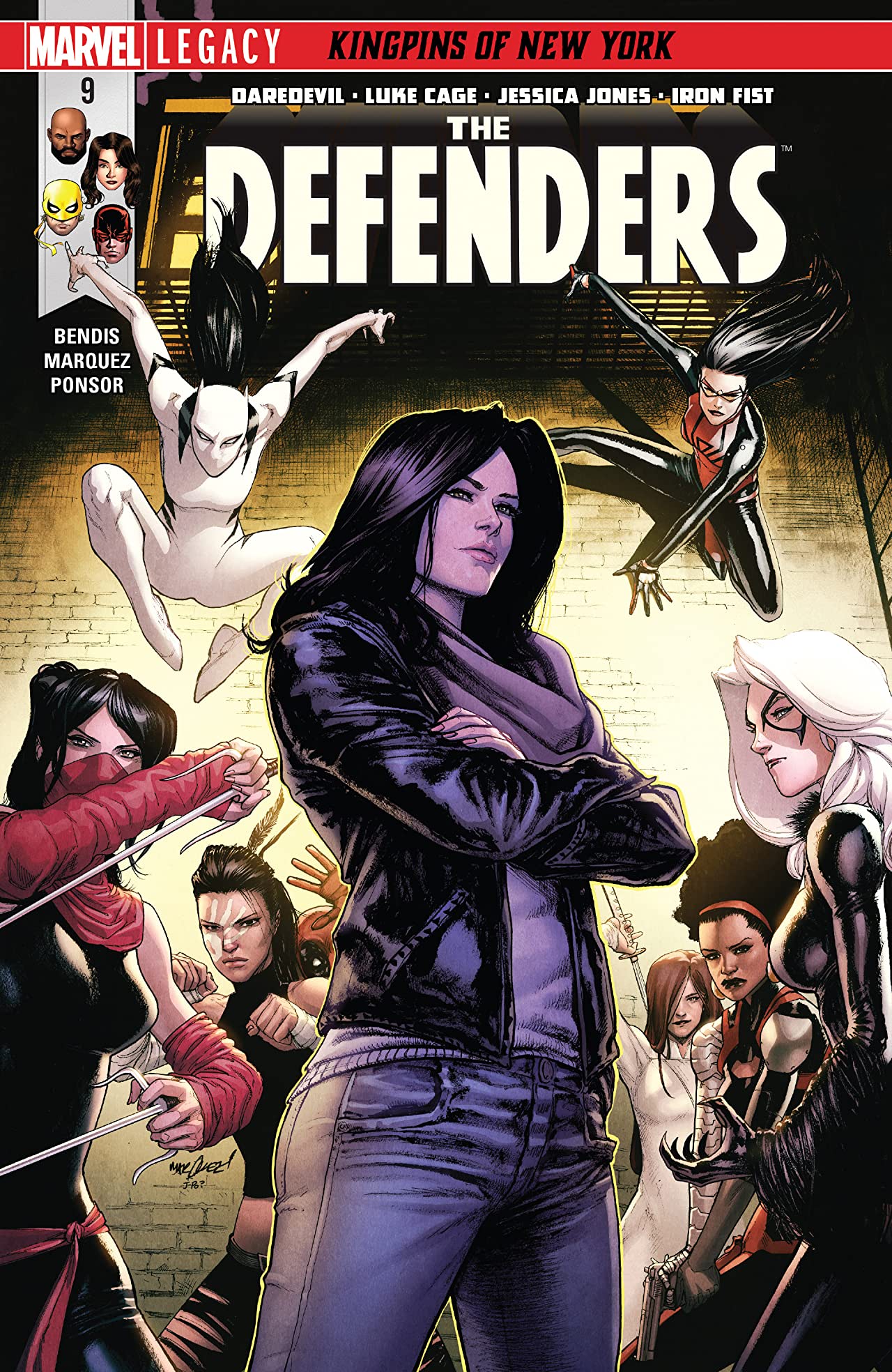 Defenders #9 cover