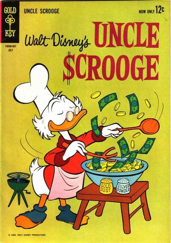 Walt Disney Uncle Scrooge #43 cover