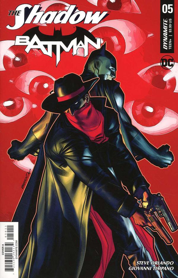 The Shadow / Batman #5 cover