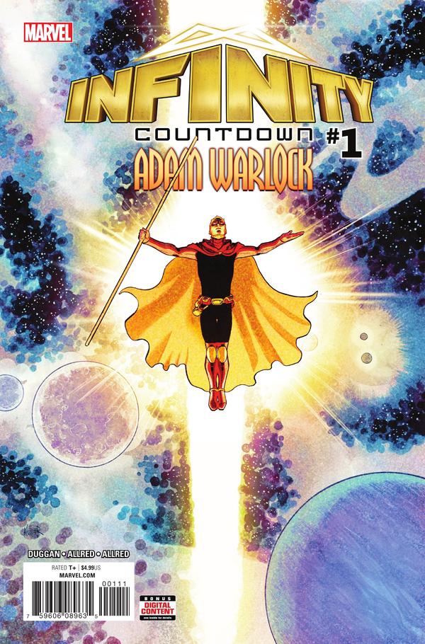 Infinity Countdown: Adam Warlock #1 cover