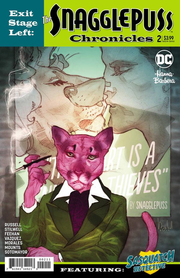 Exit Stage Left: The Snagglepuss Chronicles #2 cover
