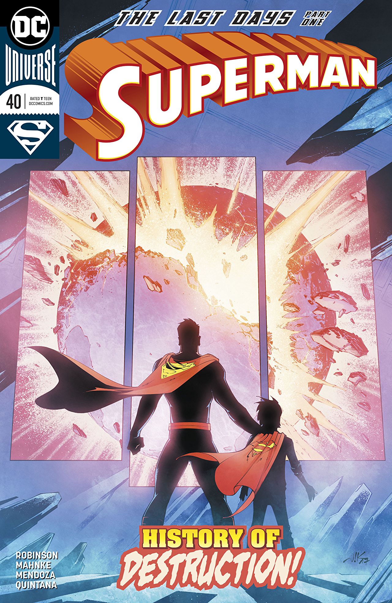 Superman #40 cover