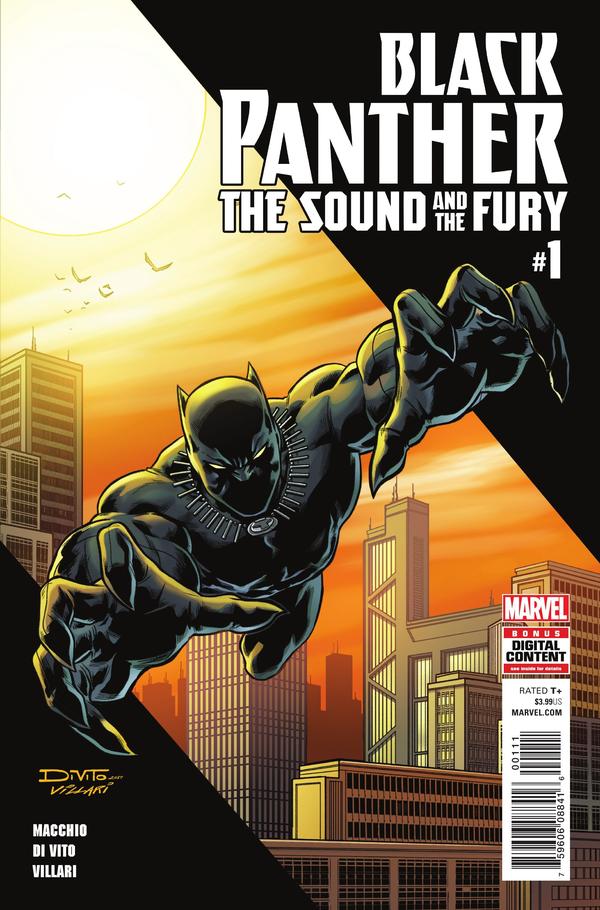 Black Panther: The Sound and the Fury #1 cover