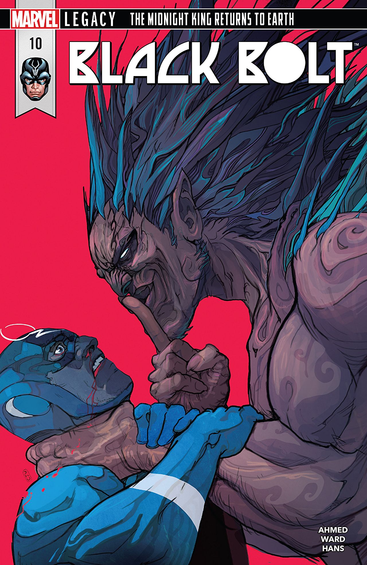 Black Bolt #10 cover
