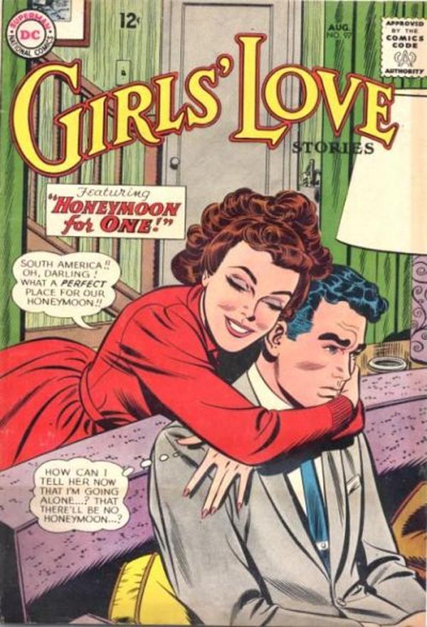 Girls' Love Stories #97 cover