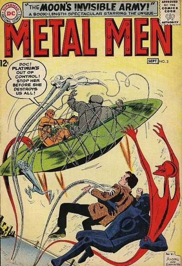 Metal Men #3 cover