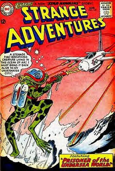 Strange Adventures #155 cover