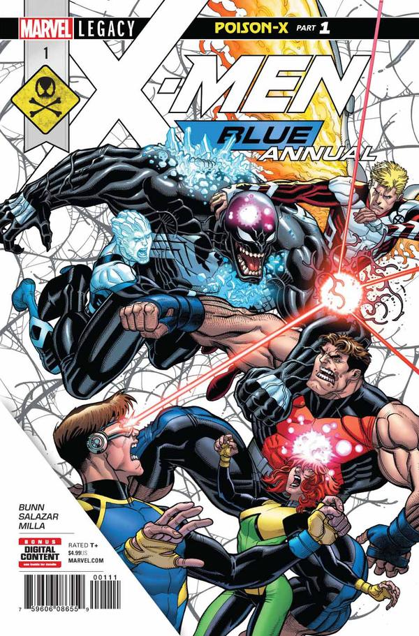 X-Men Blue Annual #1 cover