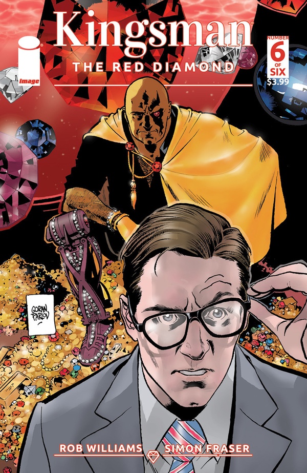Kingsman: The Red Diamond #6 cover