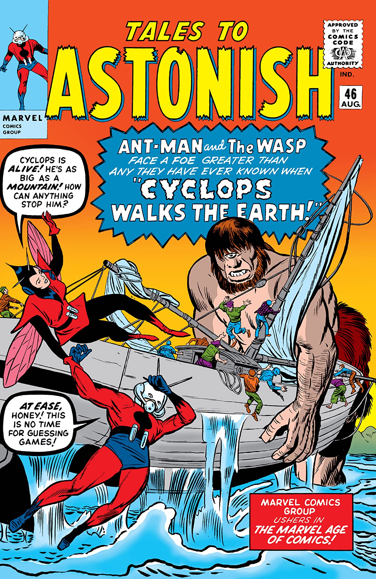 Tales to Astonish #46 cover