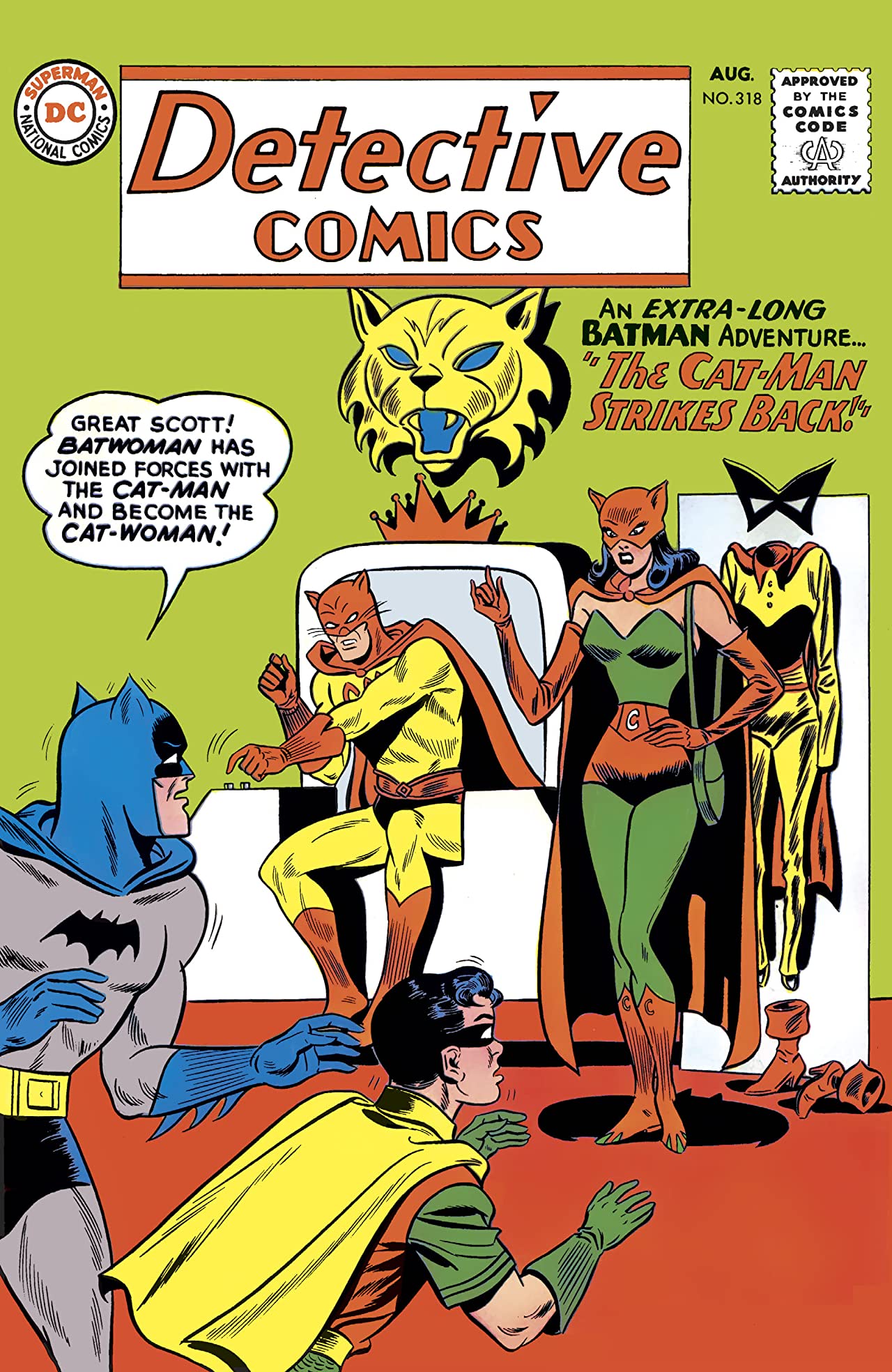 Detective Comics #318 cover