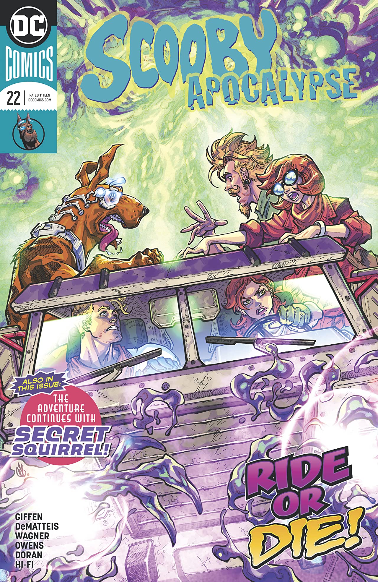 Scooby Apocalypse #22 cover