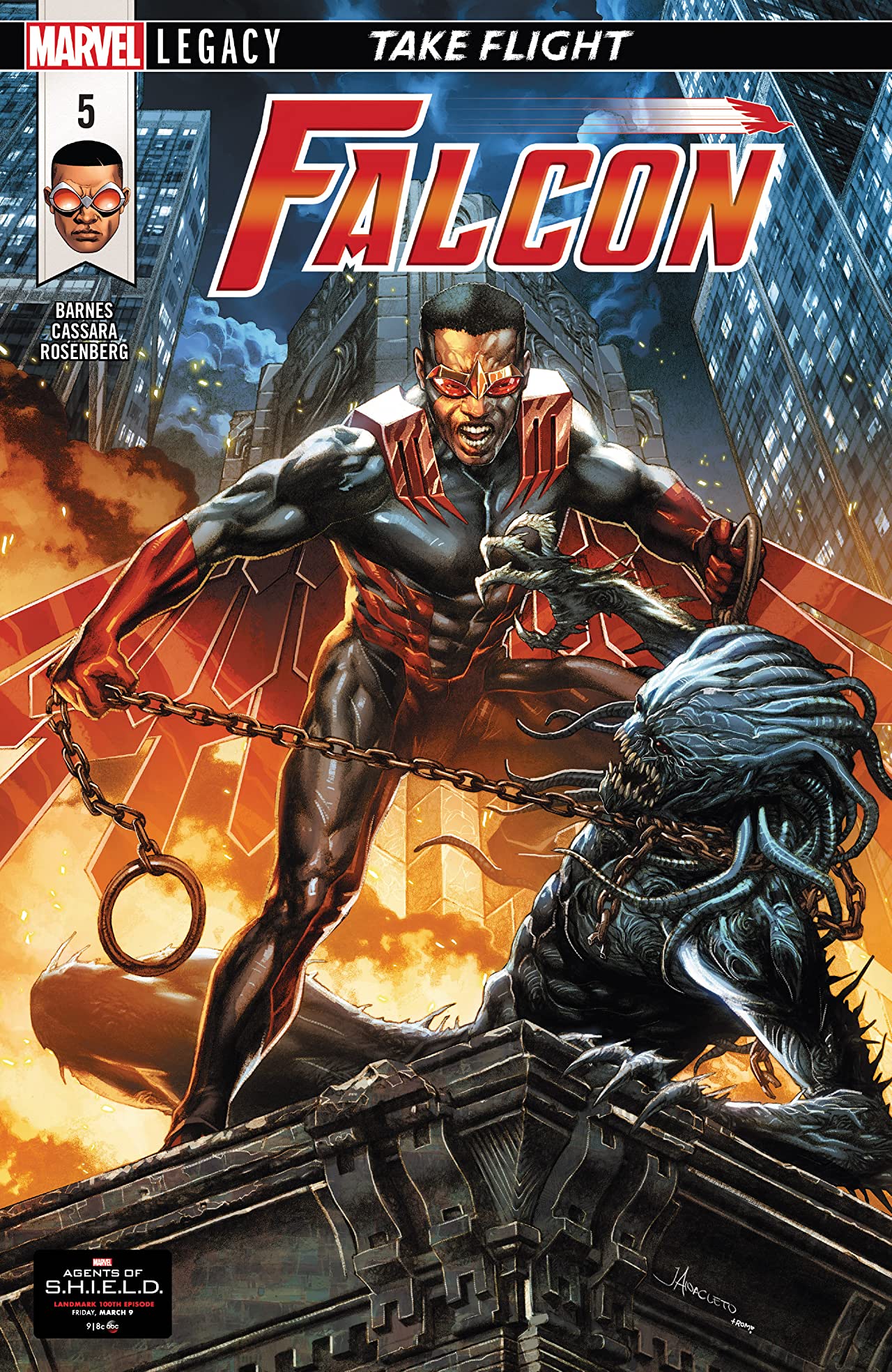 Falcon #5 cover