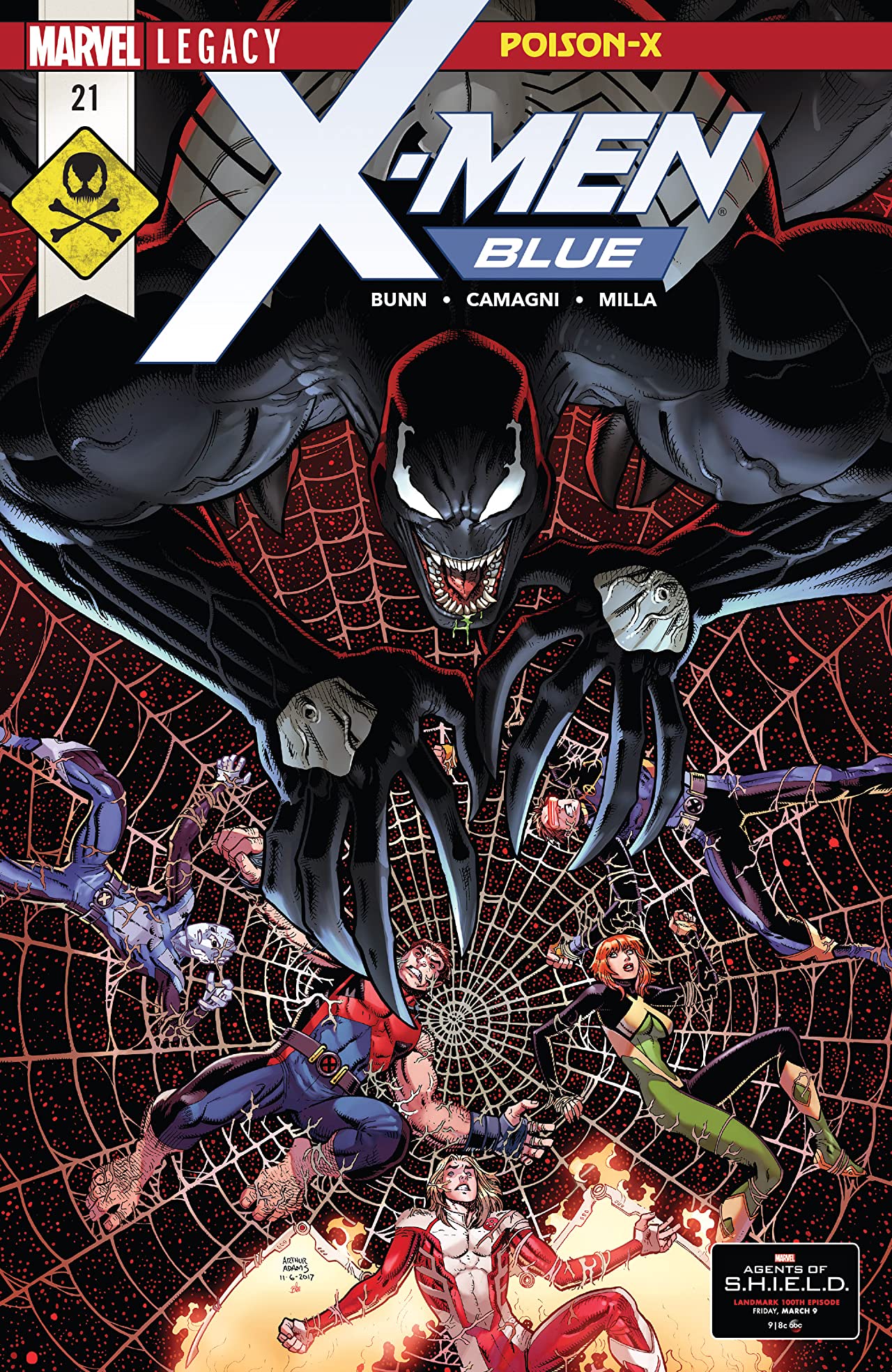 X-Men: Blue #21 cover