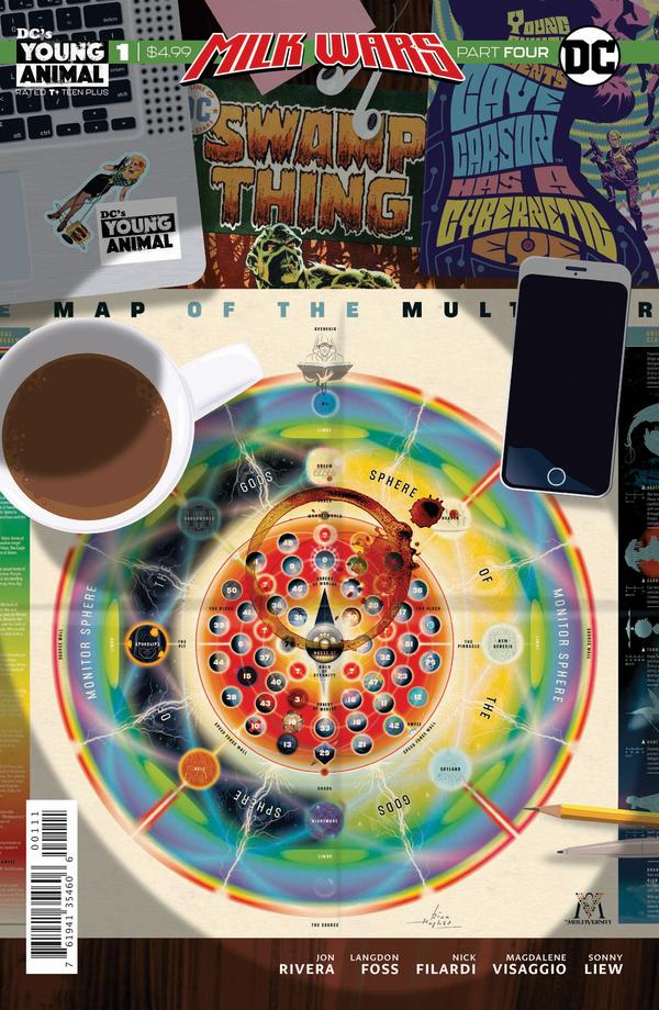Cave Carson Has a Cybernetic Eye / Swamp Thing Special #1 cover