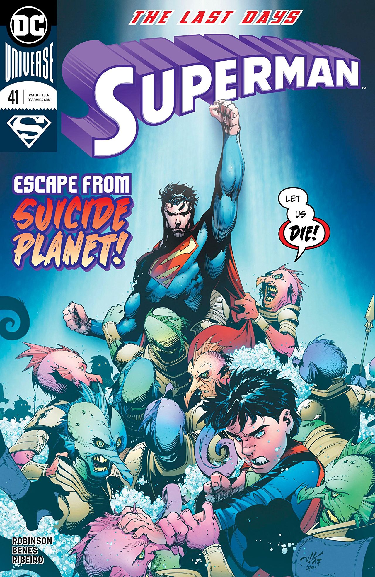 Superman #41 cover
