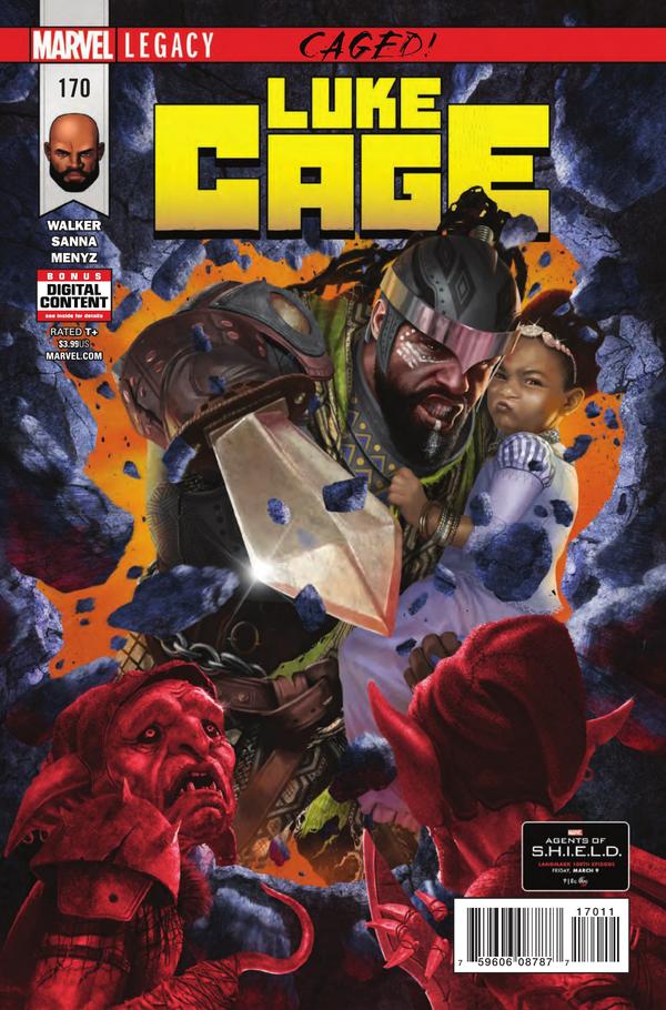Luke Cage #170 cover