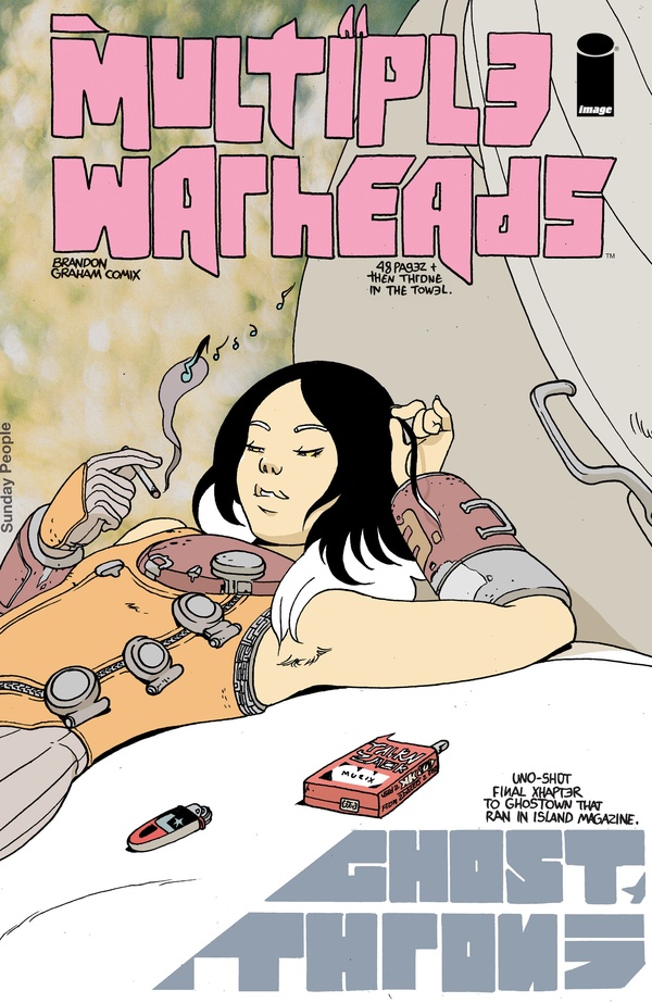 Multiple Warheads: Ghost Throne #[nn] cover