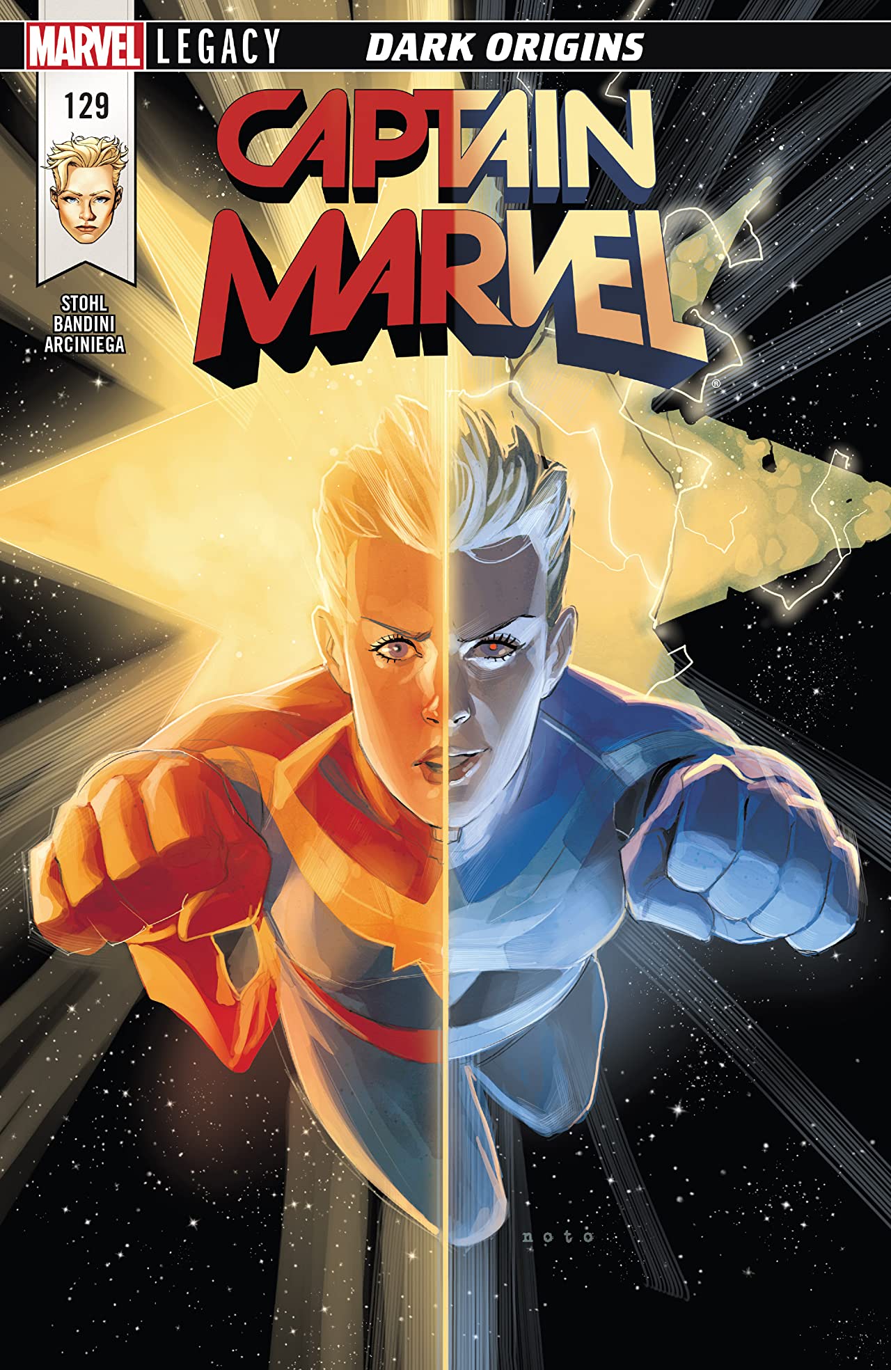 Captain Marvel #129 cover
