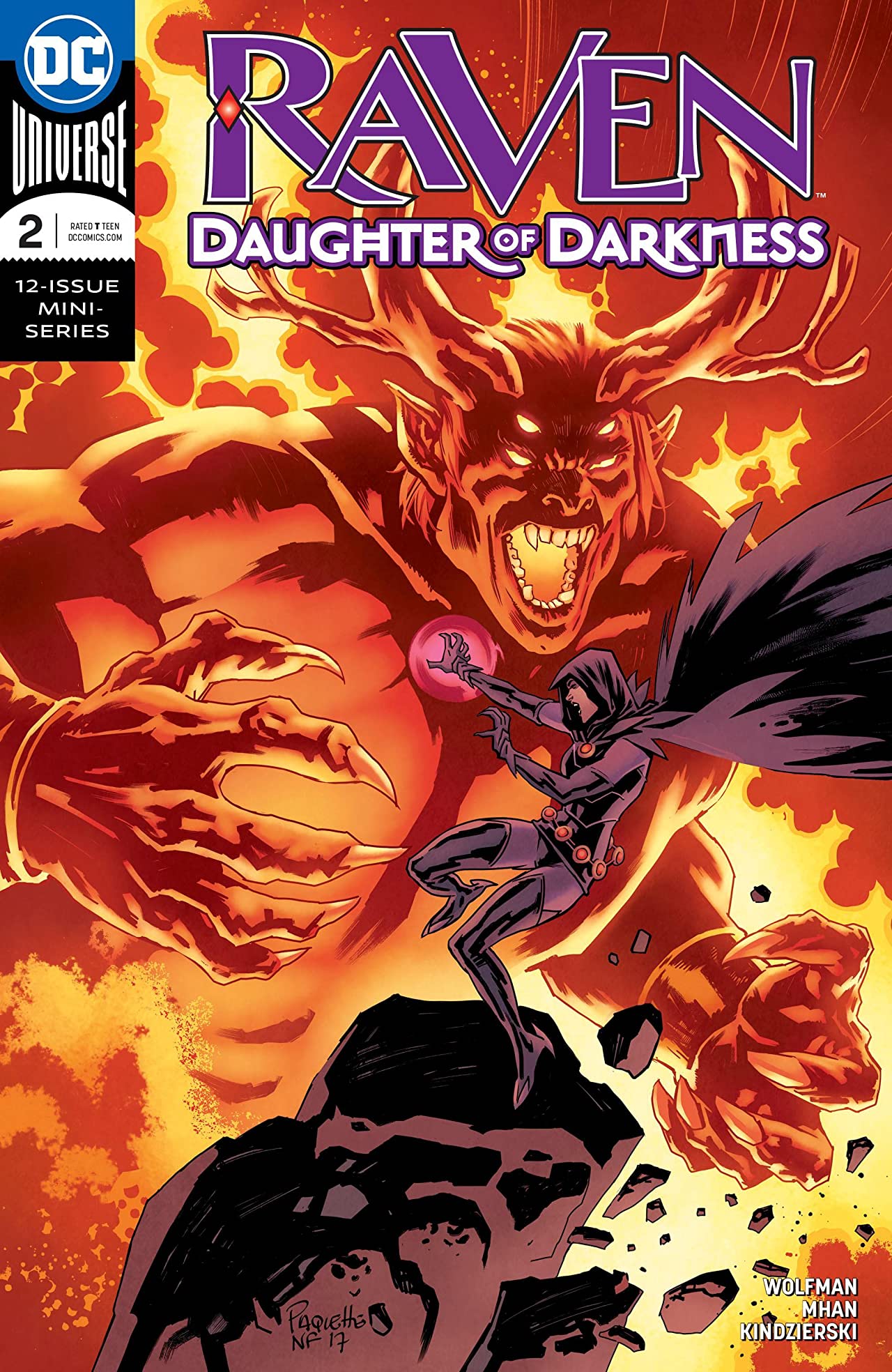 Raven: Daughter of Darkness #2 cover