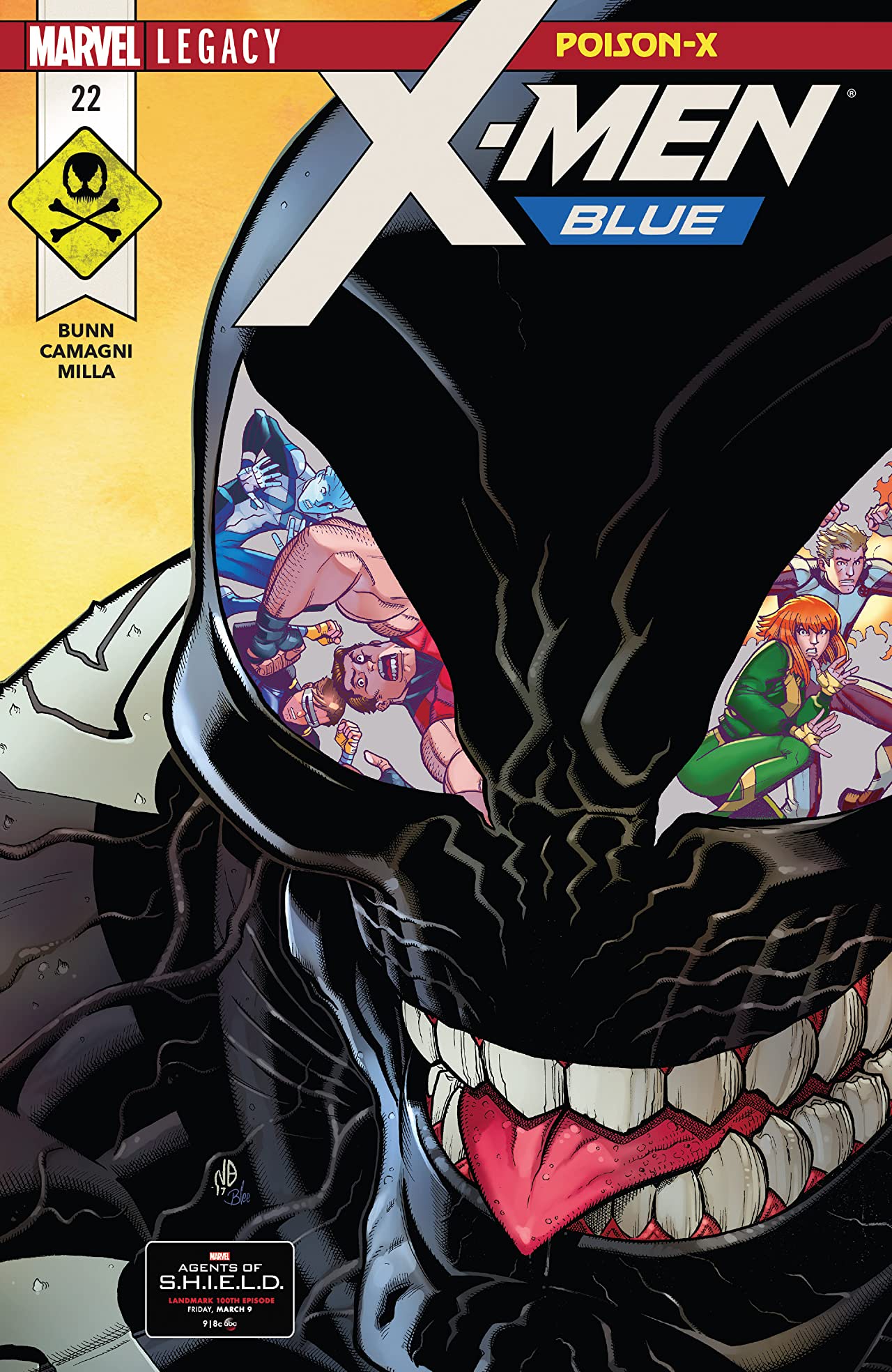 X-Men: Blue #22 cover
