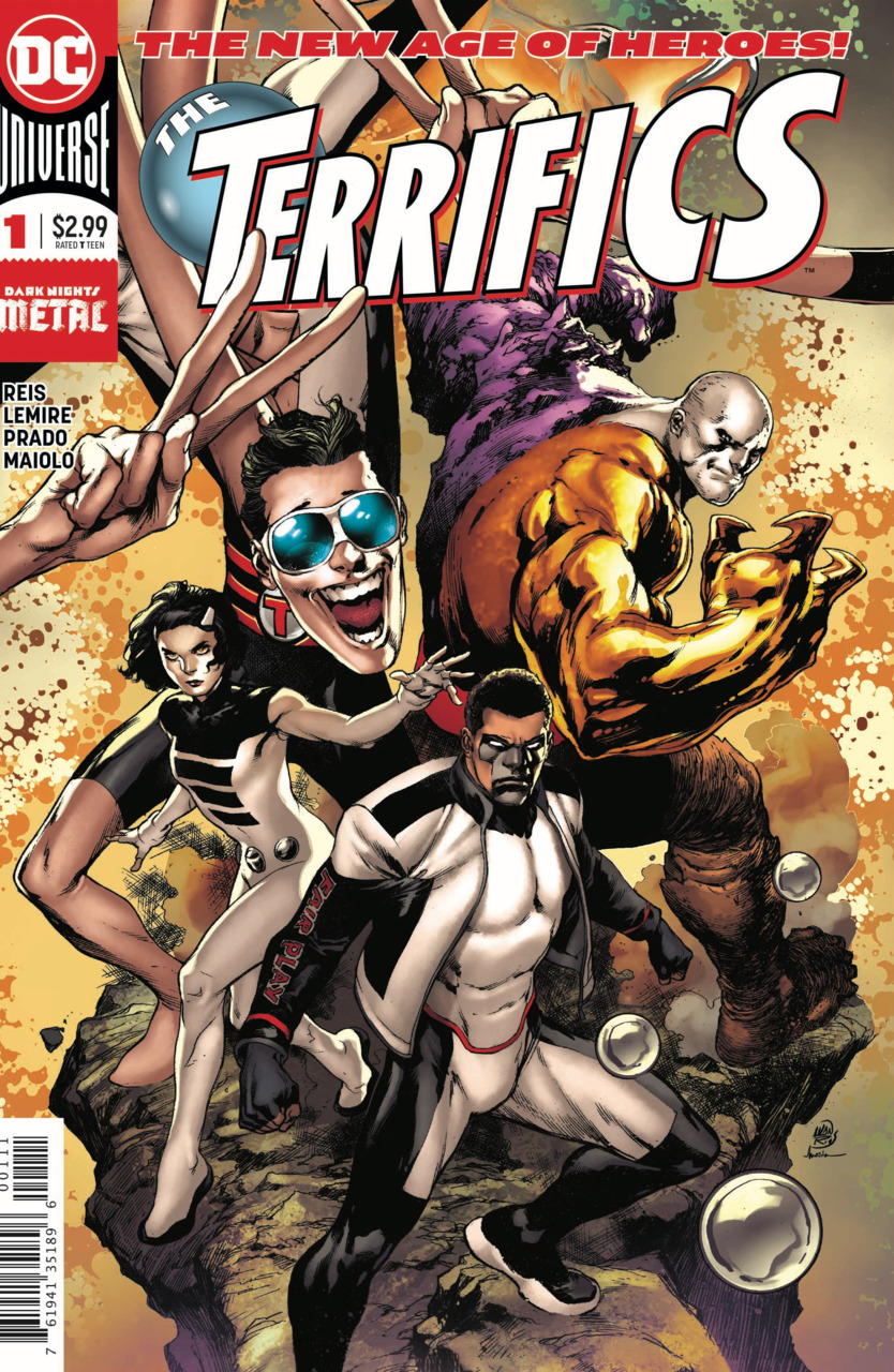 The Terrifics #1 cover