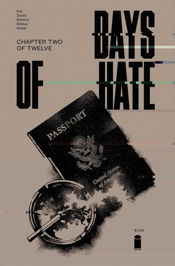 Days of Hate #2 cover