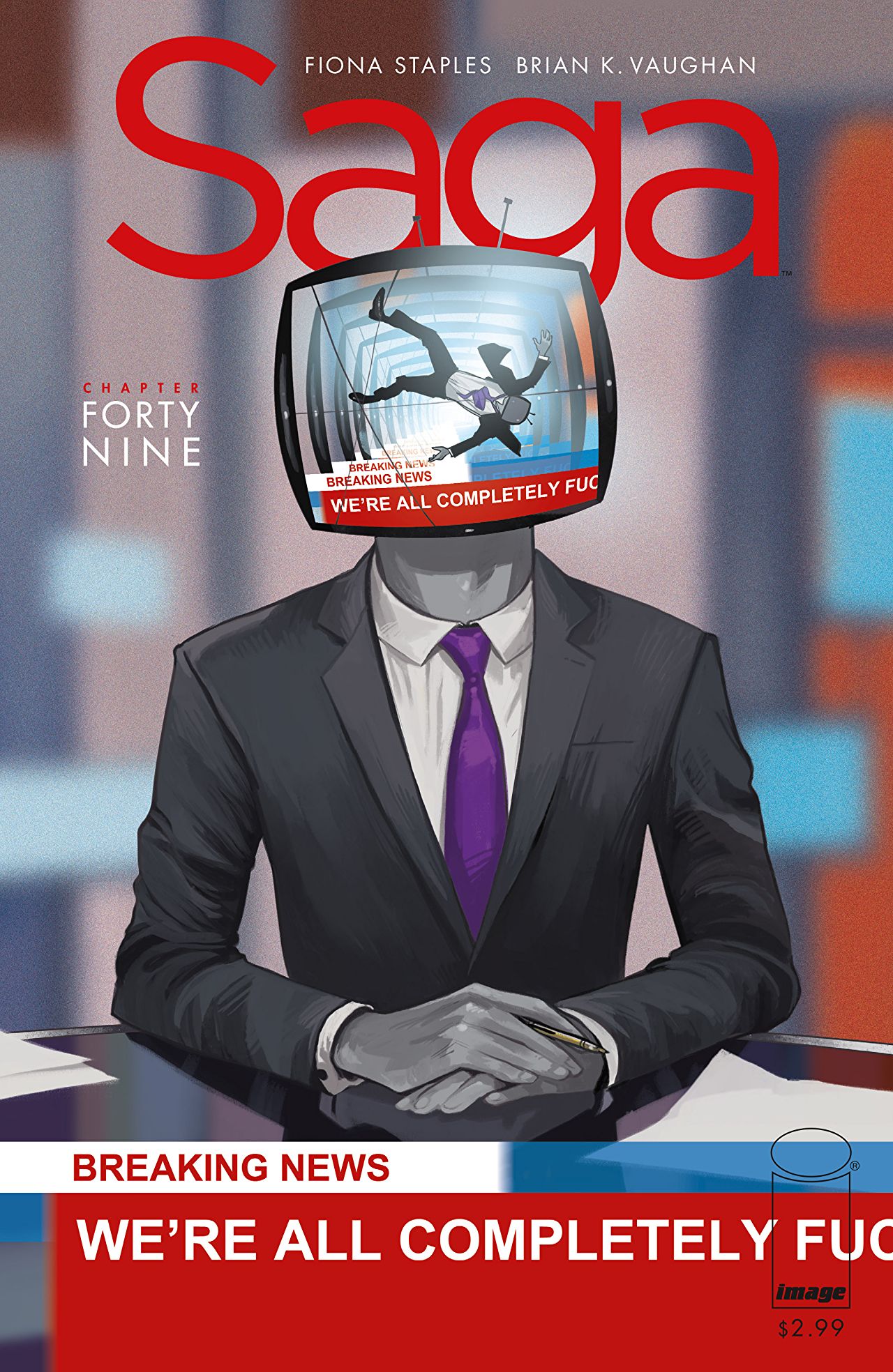 Saga #49 cover