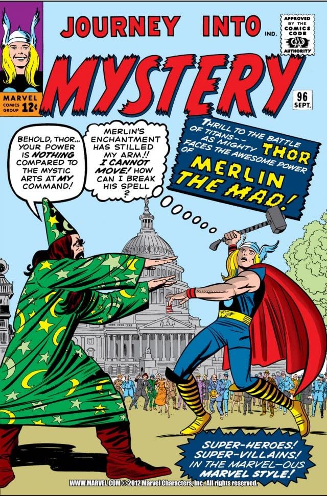 Journey into Mystery #96 cover