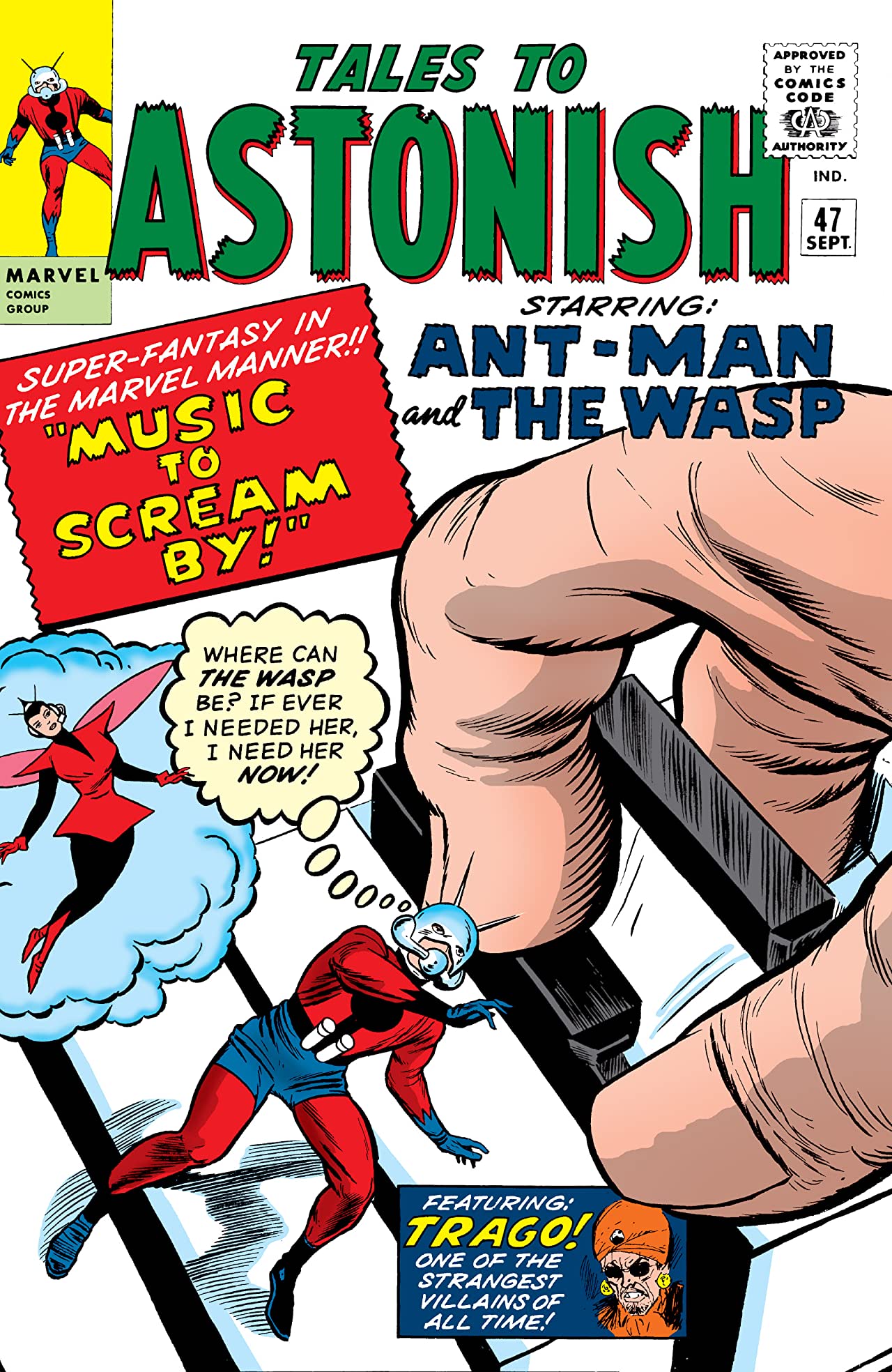 Tales to Astonish #47 cover