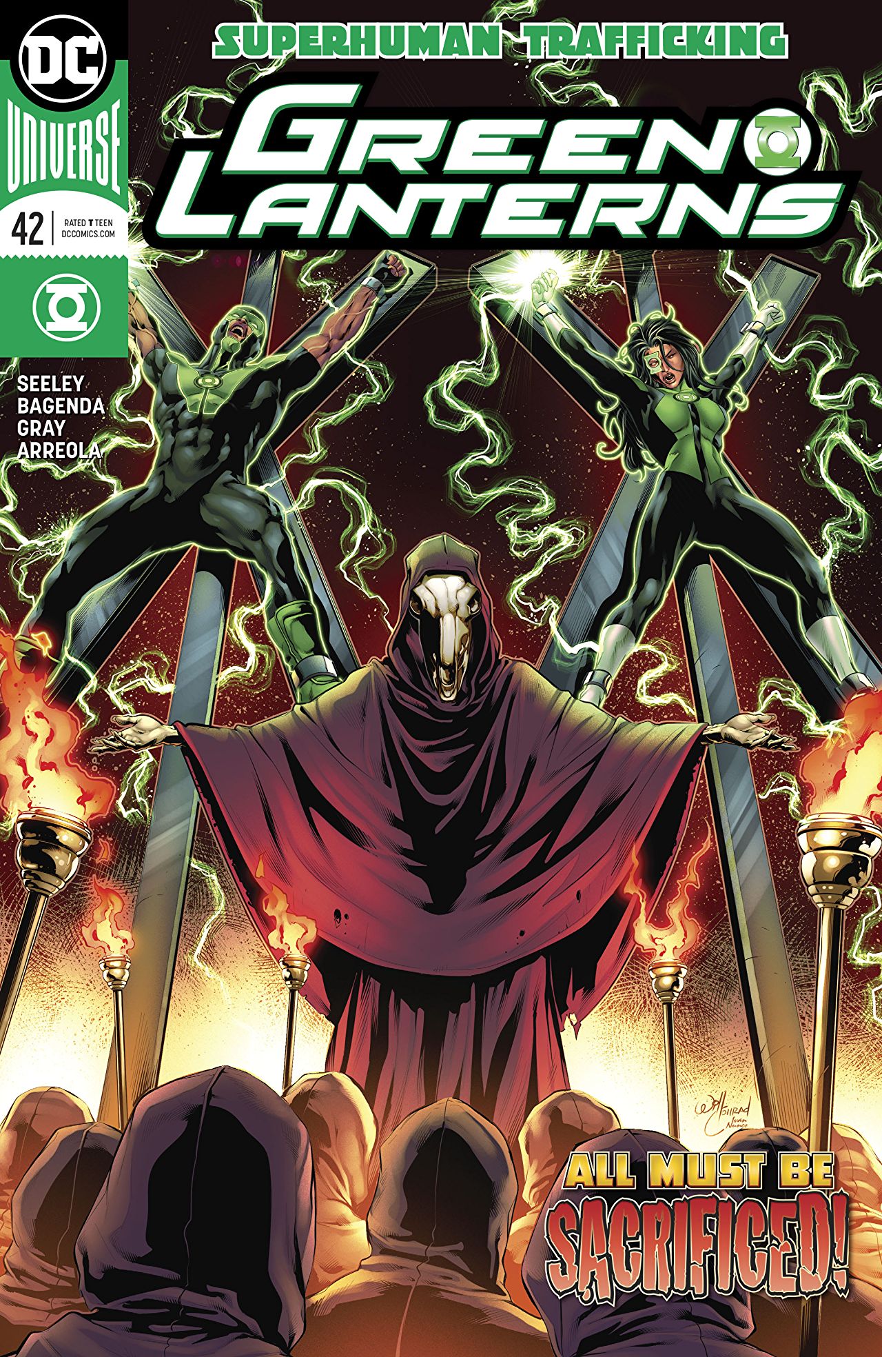 Green Lanterns #42 cover