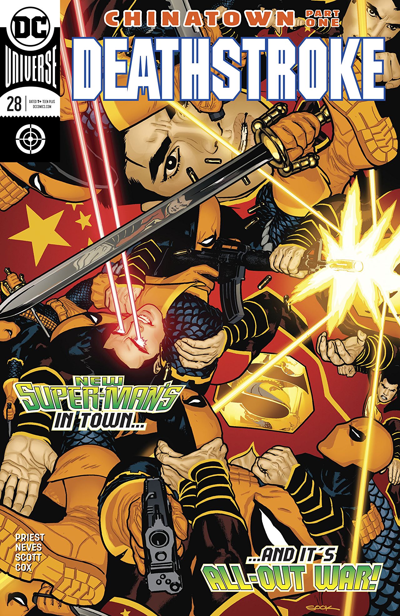 Deathstroke #28 cover