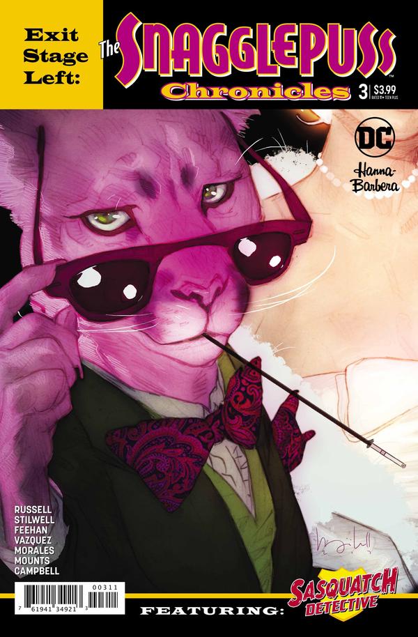 Exit Stage Left: The Snagglepuss Chronicles #3 cover