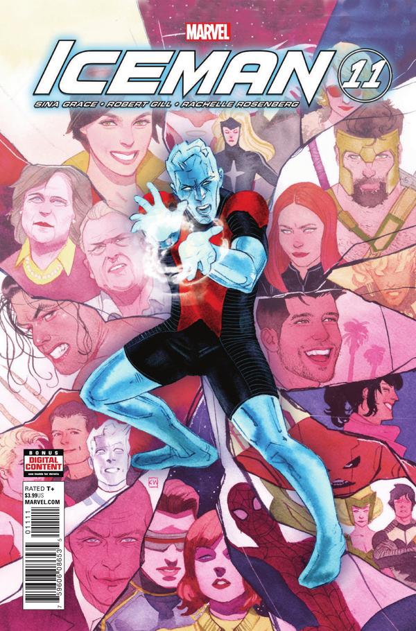 Iceman #11 cover