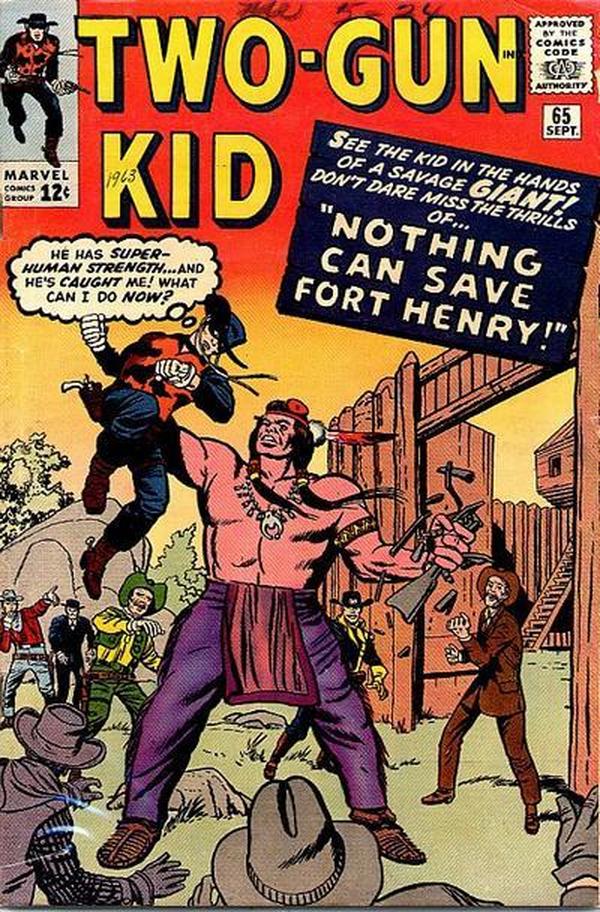 Two Gun Kid #65 cover