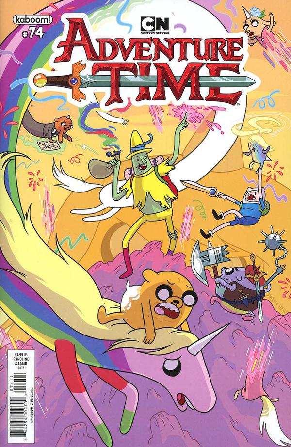 Adventure Time #74 cover