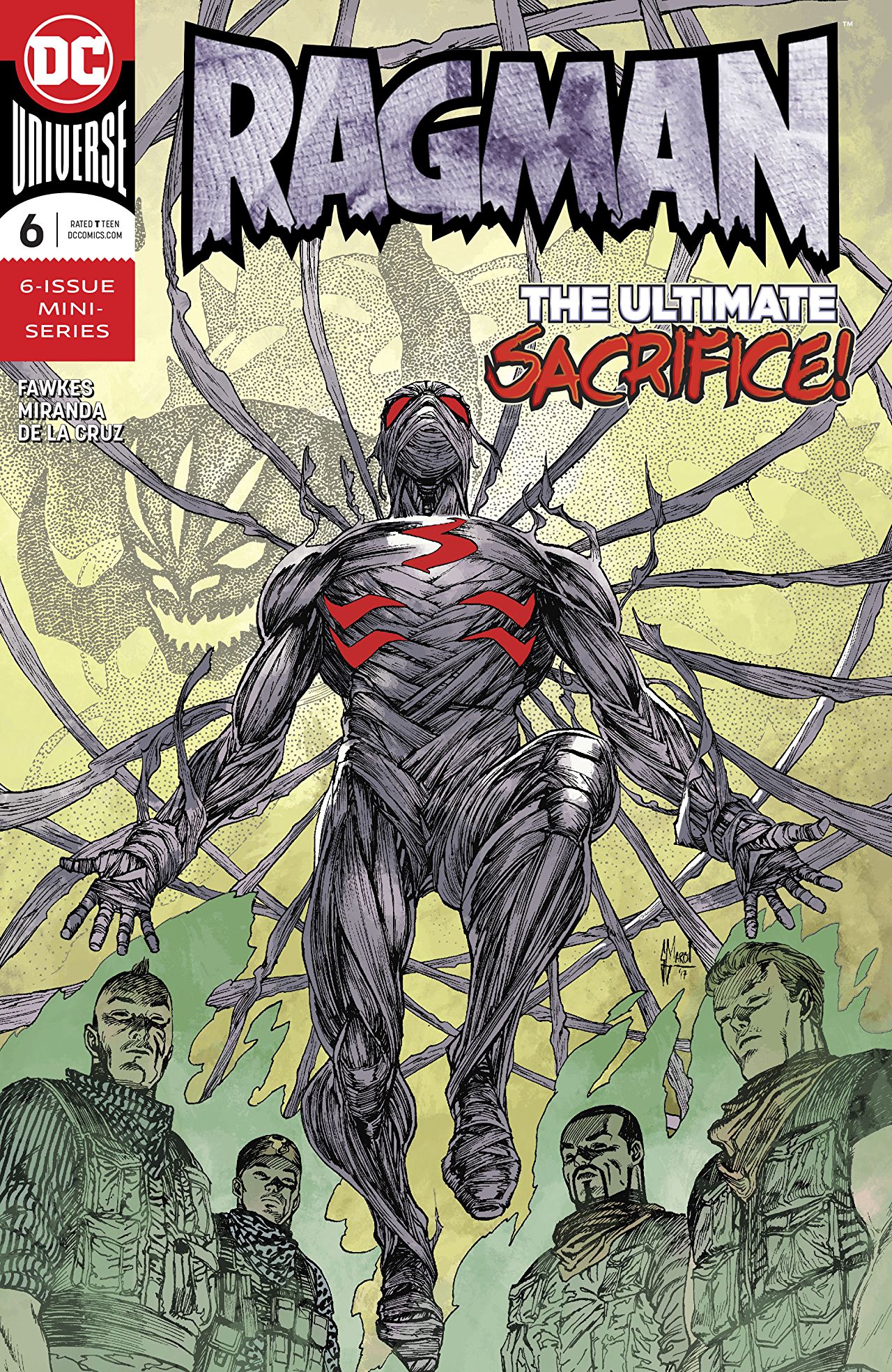 Ragman #6 cover