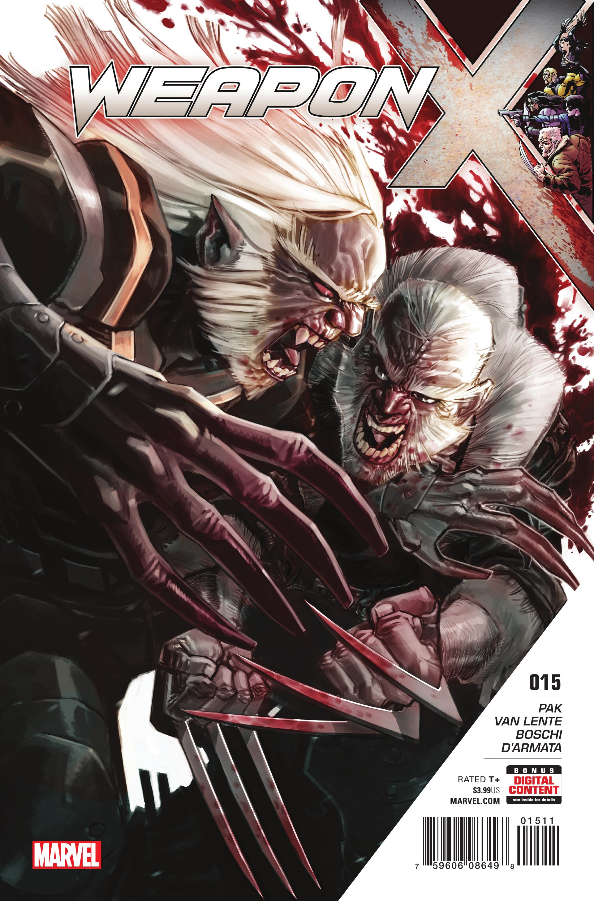 Weapon X #15 cover