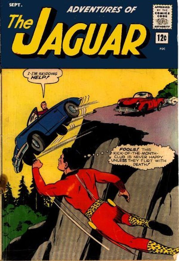 Adventures of the Jaguar #14 cover