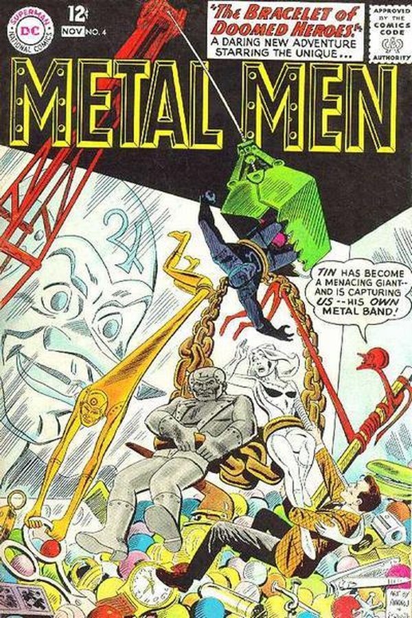 Metal Men #4 cover